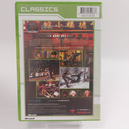 Dead or Alive 3 Classics Xbox Original - Feniks Gameshop