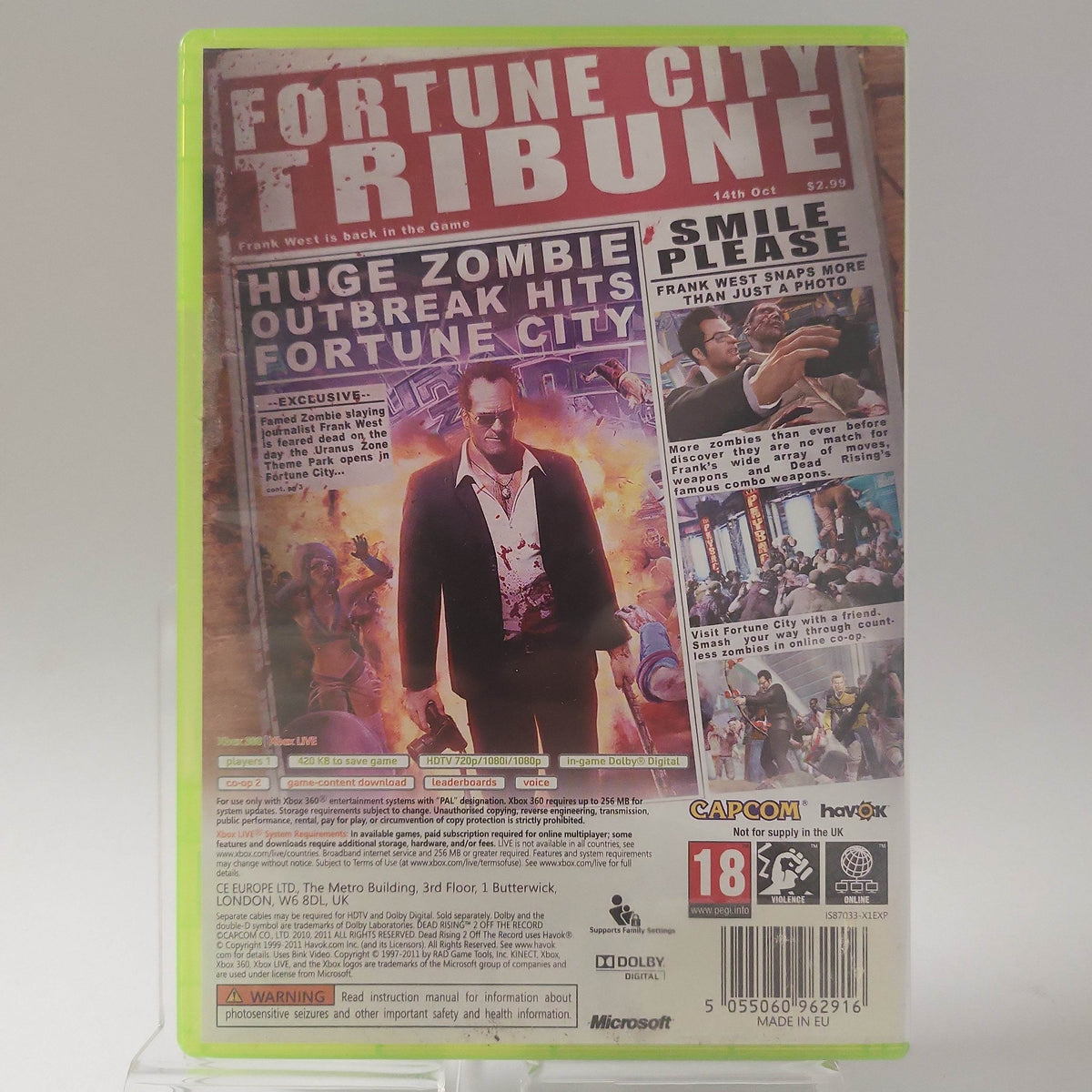 Dead Rising 2 Off the Record Xbox 360 - Feniks Gameshop