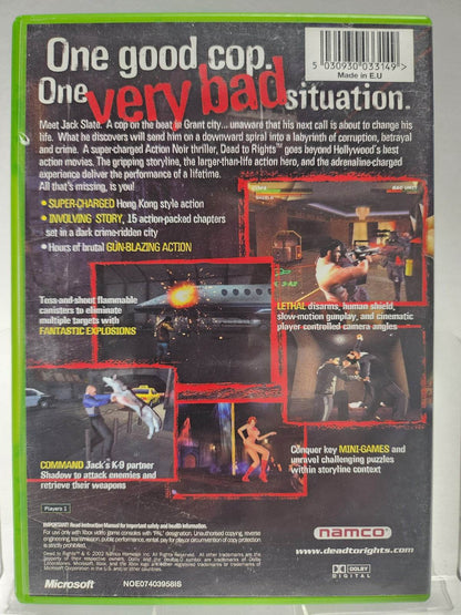 Dead to Rights Xbox Original - Feniks Gameshop