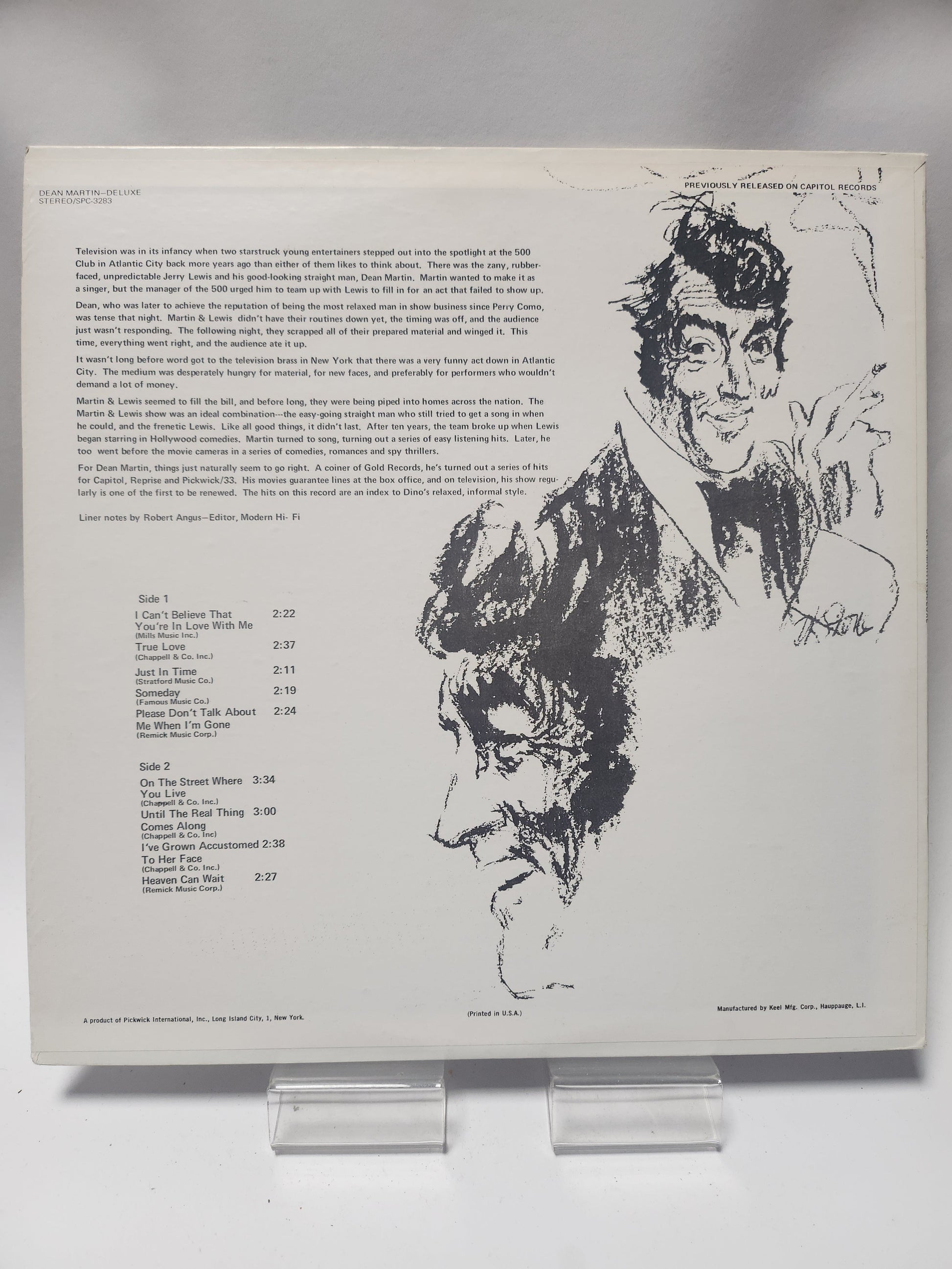 Dean Martin: Deluxe LP Vinyl - Lp Vinyl