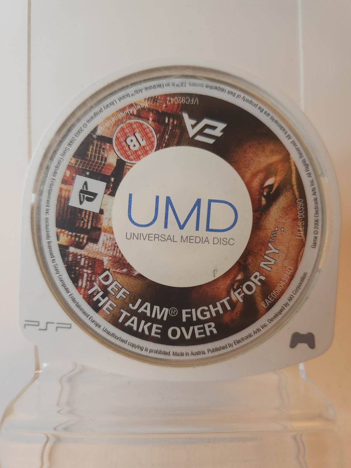 Def Jam Fight for NY the Take Over (Disc Only) Playstation Portable - Feniks Gameshop