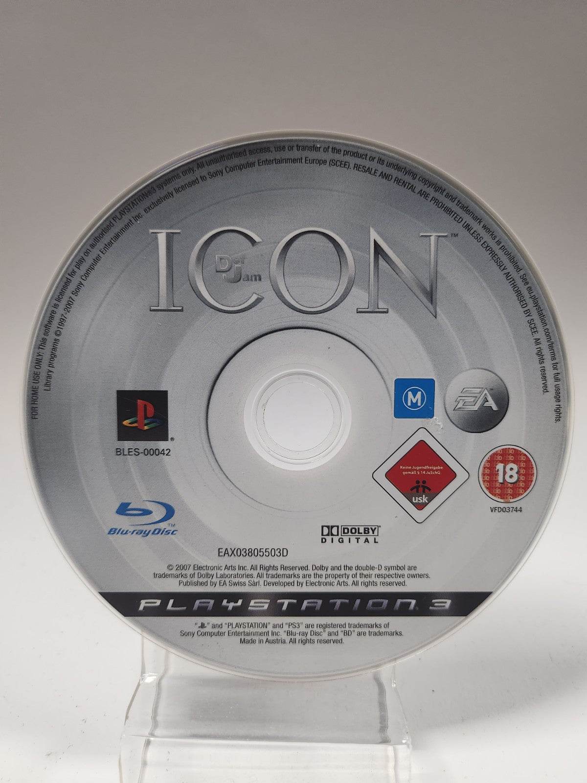 Def Jam Icon (disc only) Playstation 3 - Feniks Gameshop