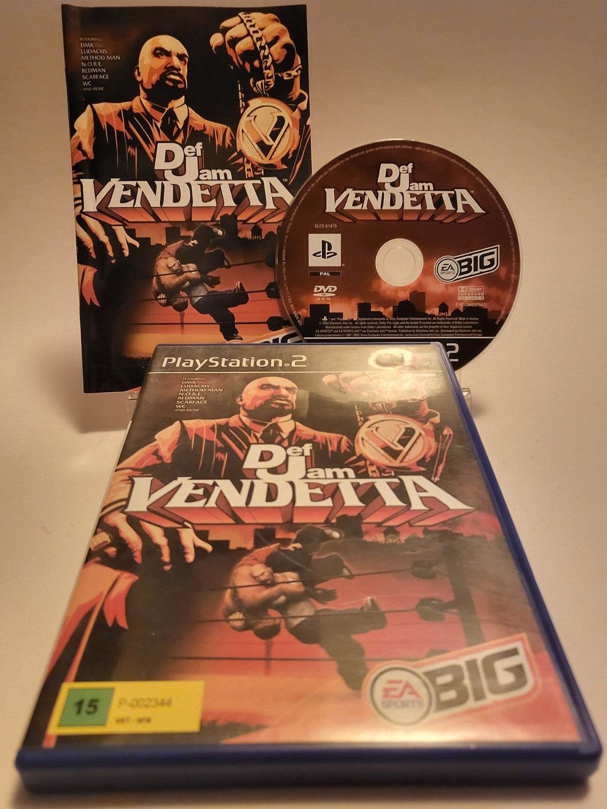 Def Jam Vendetta Playstation 2 - Feniks Gameshop