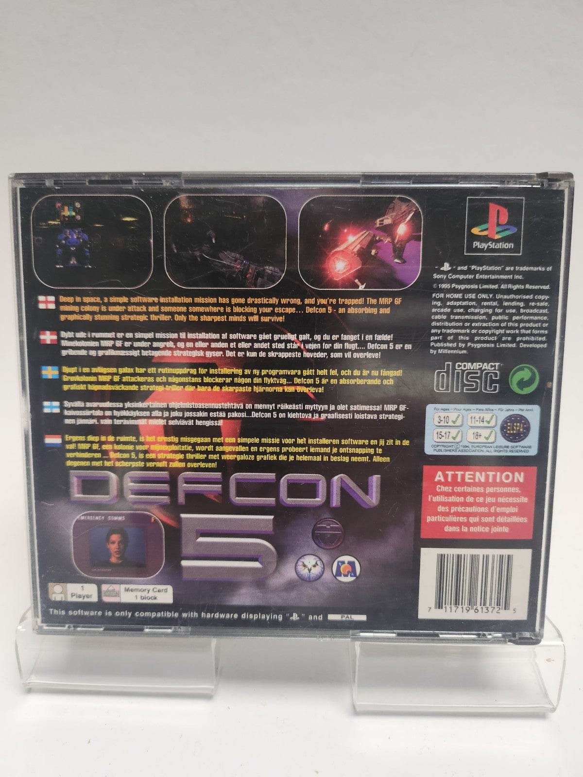 Defcon 5 Playstation 1 - Feniks Gameshop