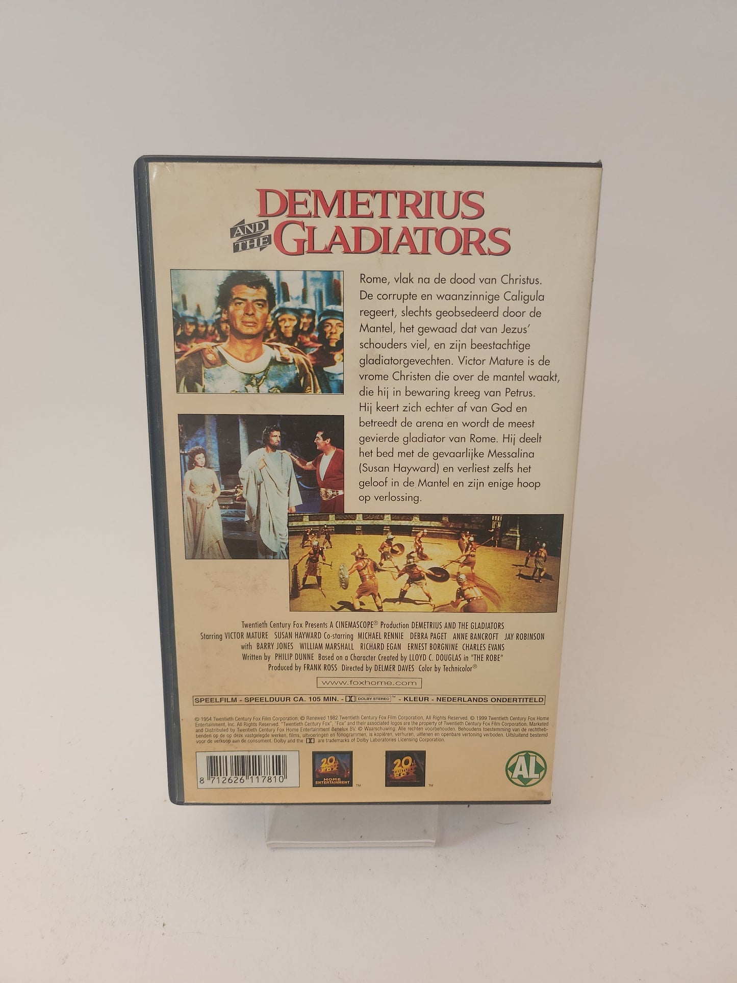 Demetrius and the Gladiators geseald VHS - VHS Volwassenen