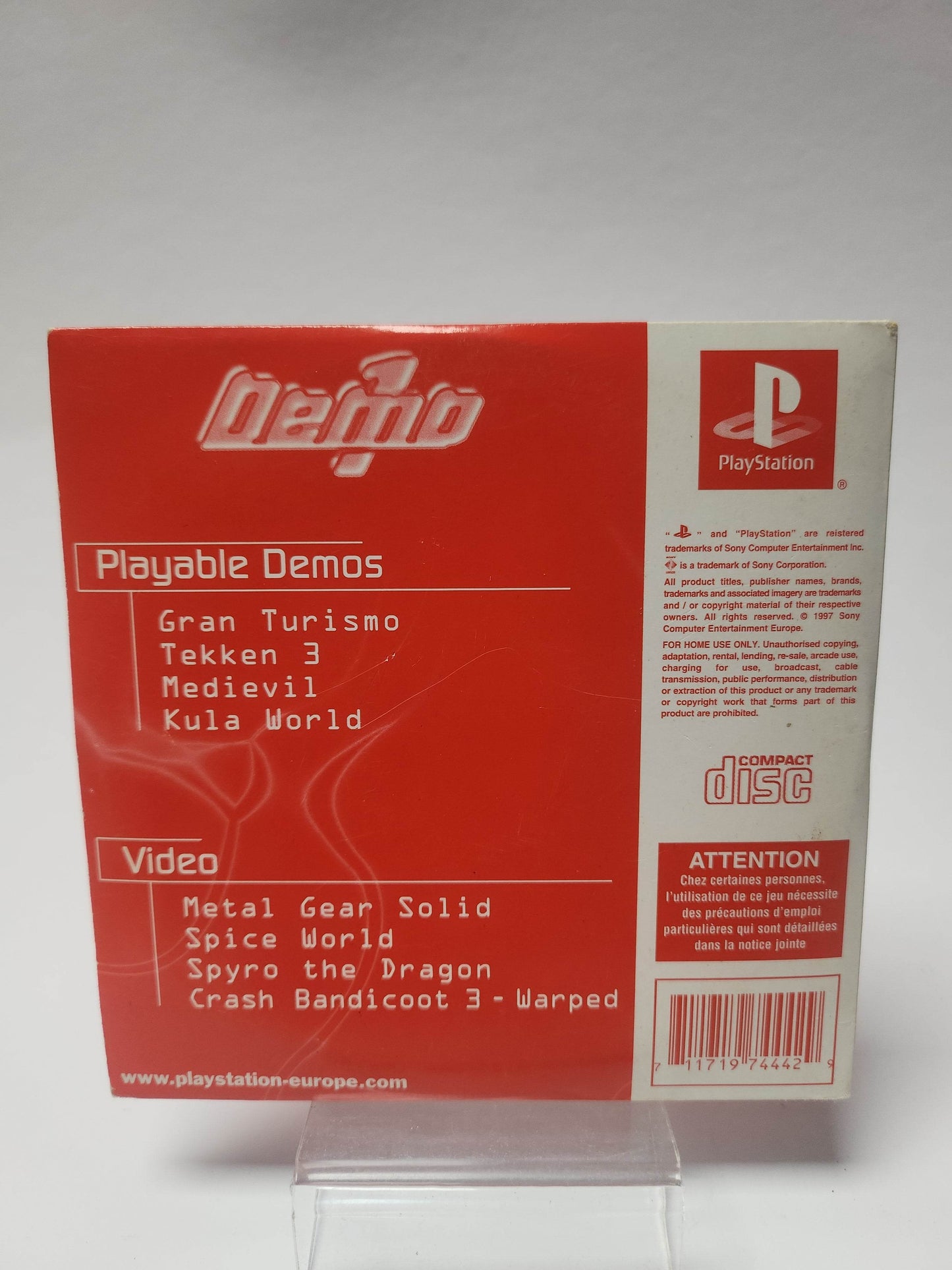 Demo 1 Playstation 1 - Feniks Gameshop