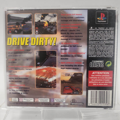 Demolition Racer (No book, only backcover) PlayStation 1 - Feniks Gameshop