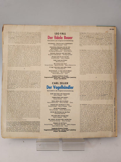 Der Fidele Bauer/ Der Vogelhändler: Leo Fall/ Carl Zeller LP Vinyl - Lp Vinyl