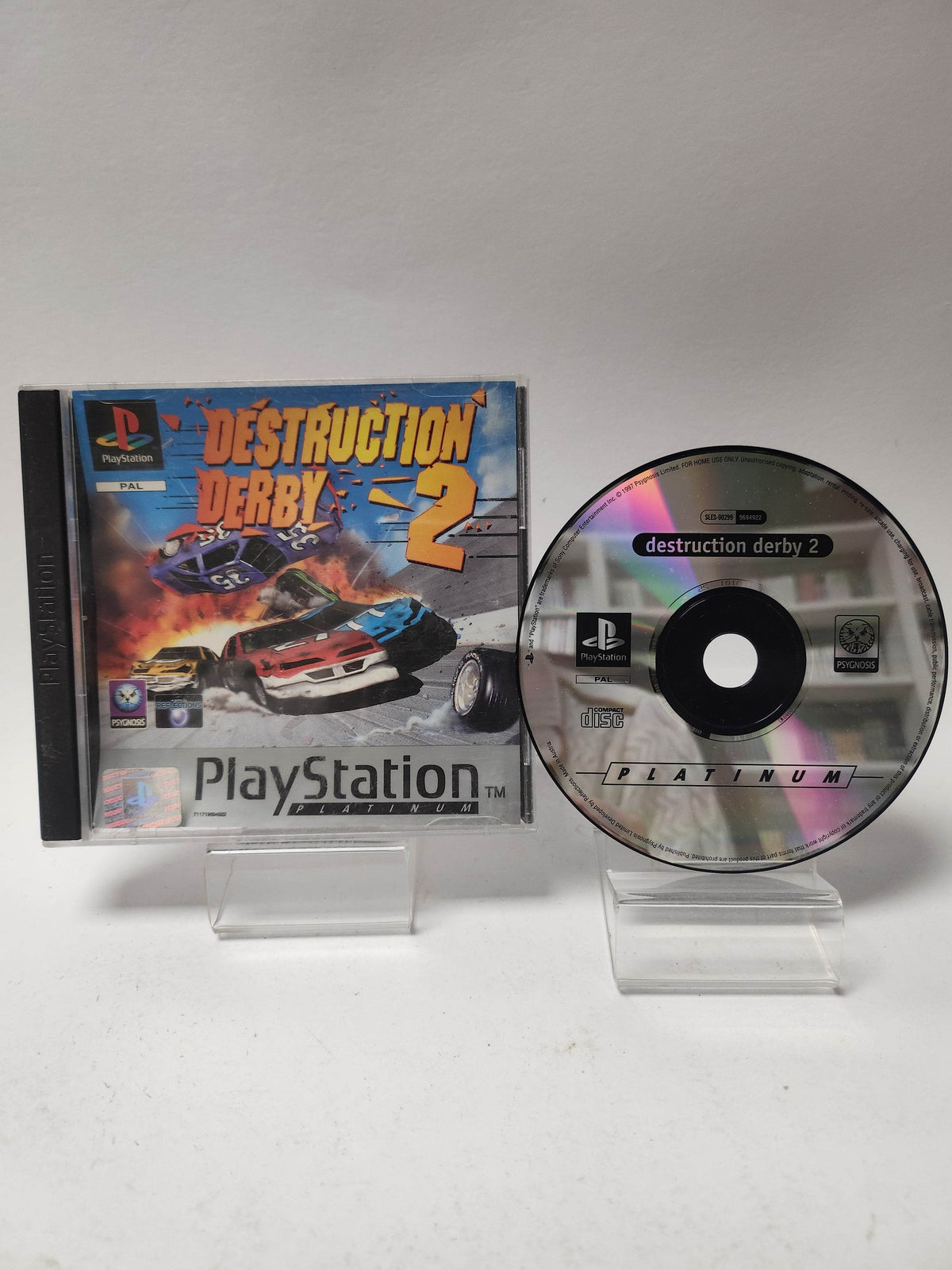 Destruction Derby 2 Platinum (No Book) Playstation 1 - Feniks Gameshop