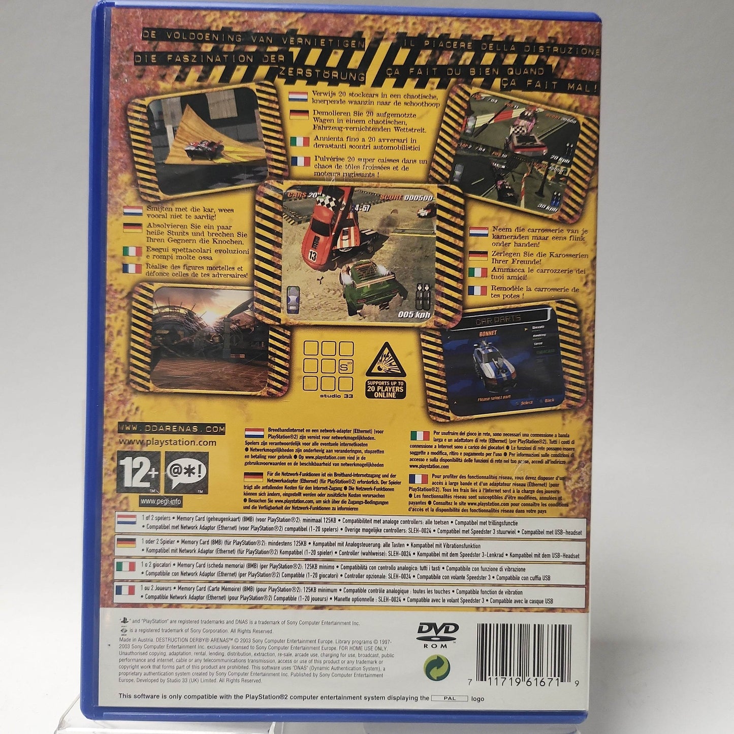 Destruction Derby Arenas Playstation 2 - Feniks Gameshop