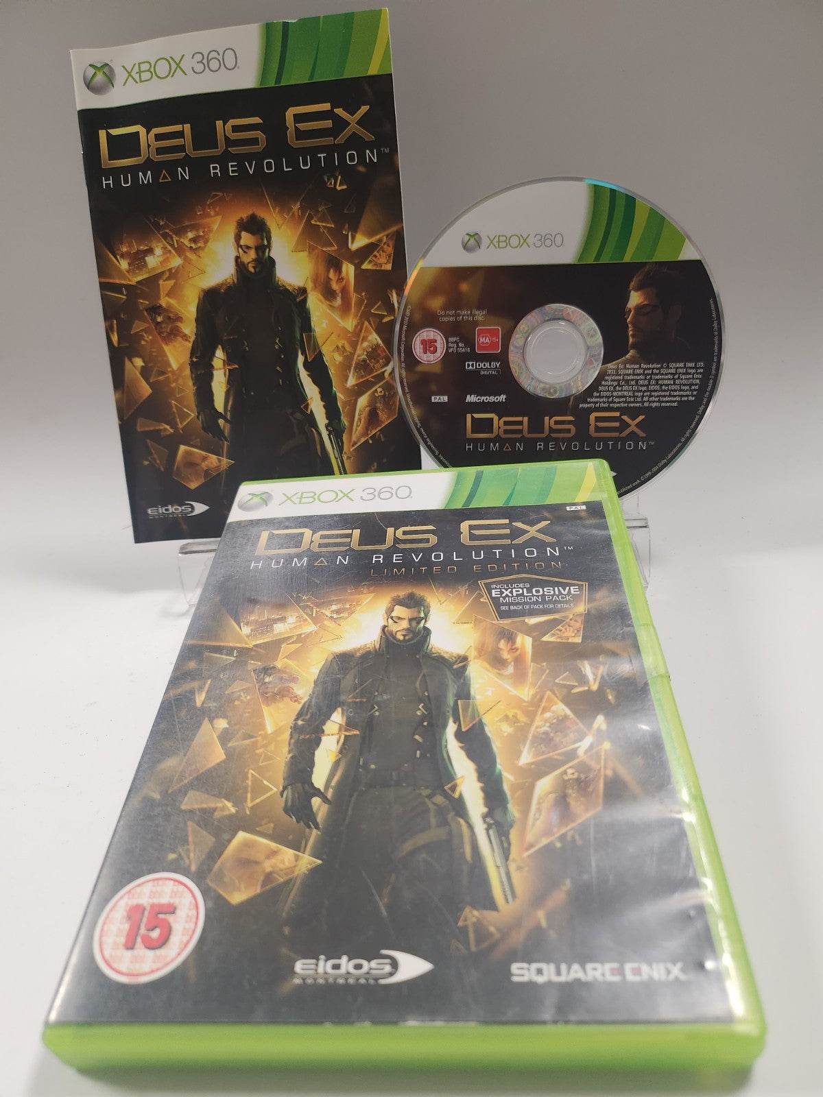 Deus Ex Human Revolution Am. Cover Limited Ed. Xbox 360 - Feniks Gameshop