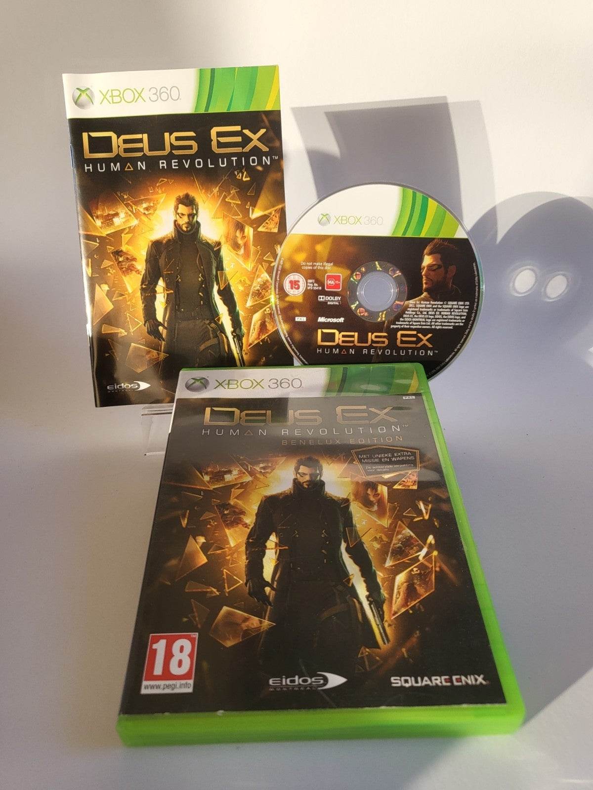 Deus Ex Human Revolution Benelux Edition Xbox 360 - Feniks Gameshop