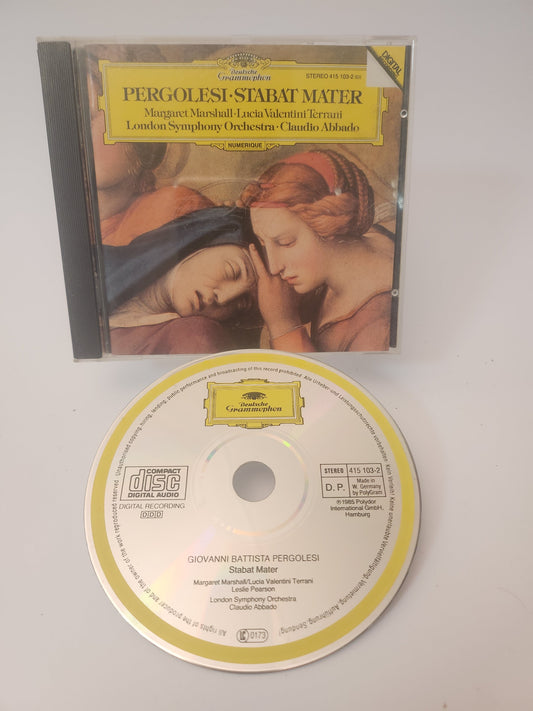 Deutsche Grammophon: Giovanni Battista Pergolesi Stabat Mater CD - Cd
