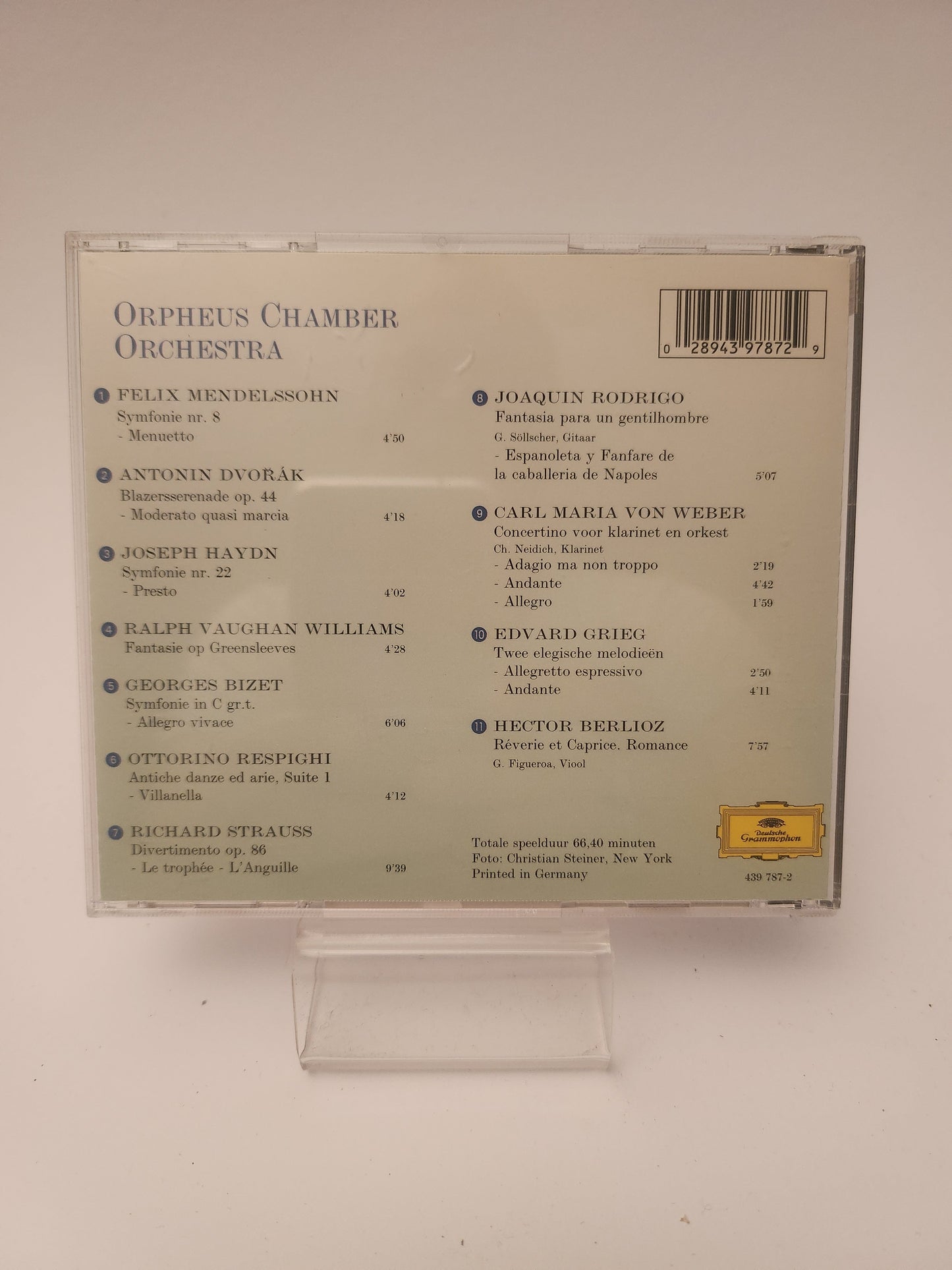 Deutsche Grammophon: Symphonie in Vorm en Klank Intra & Ypma CD - Cd