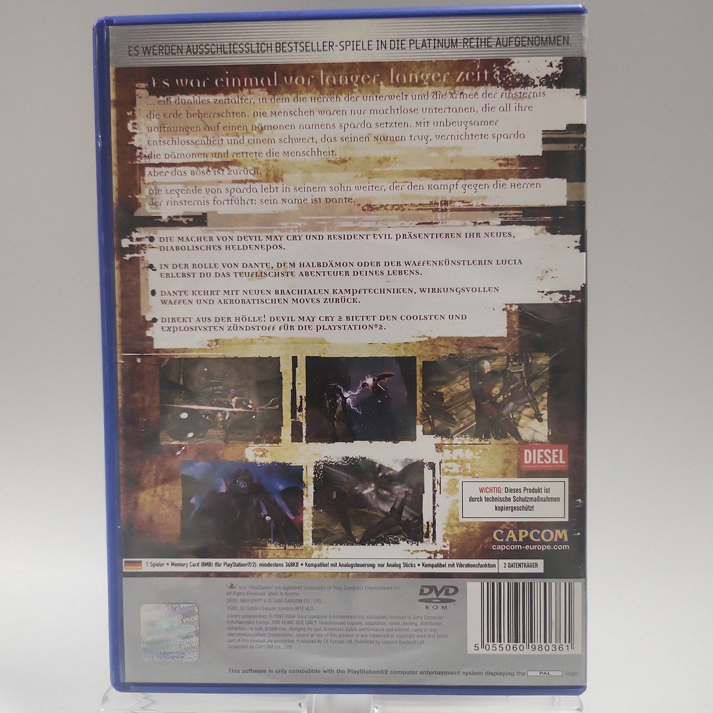 Devil May Cry 2 Platinum Playstation 2 - Feniks Gameshop