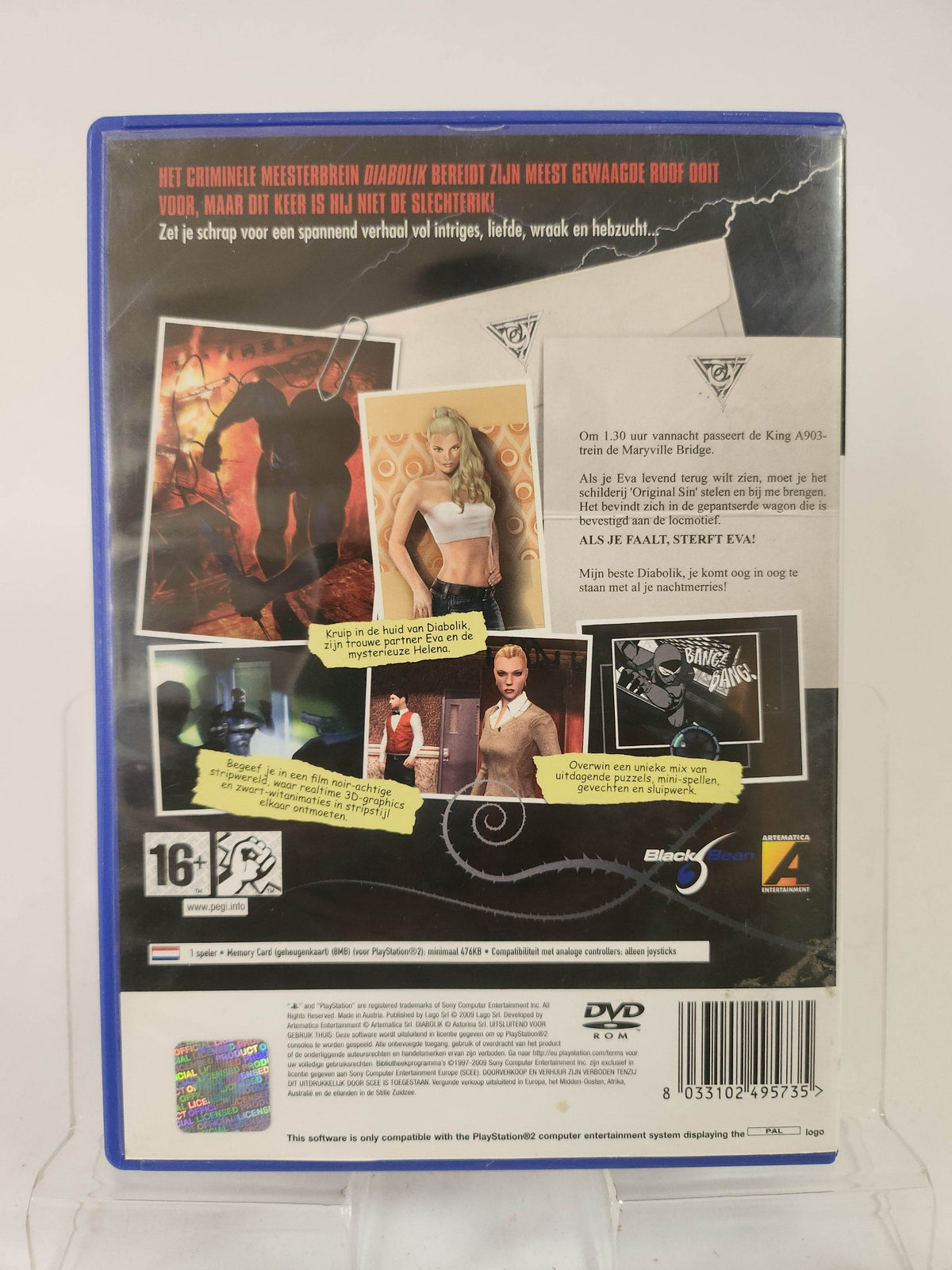 Diabolik the Original Sin Playstation 2 - Feniks Gameshop
