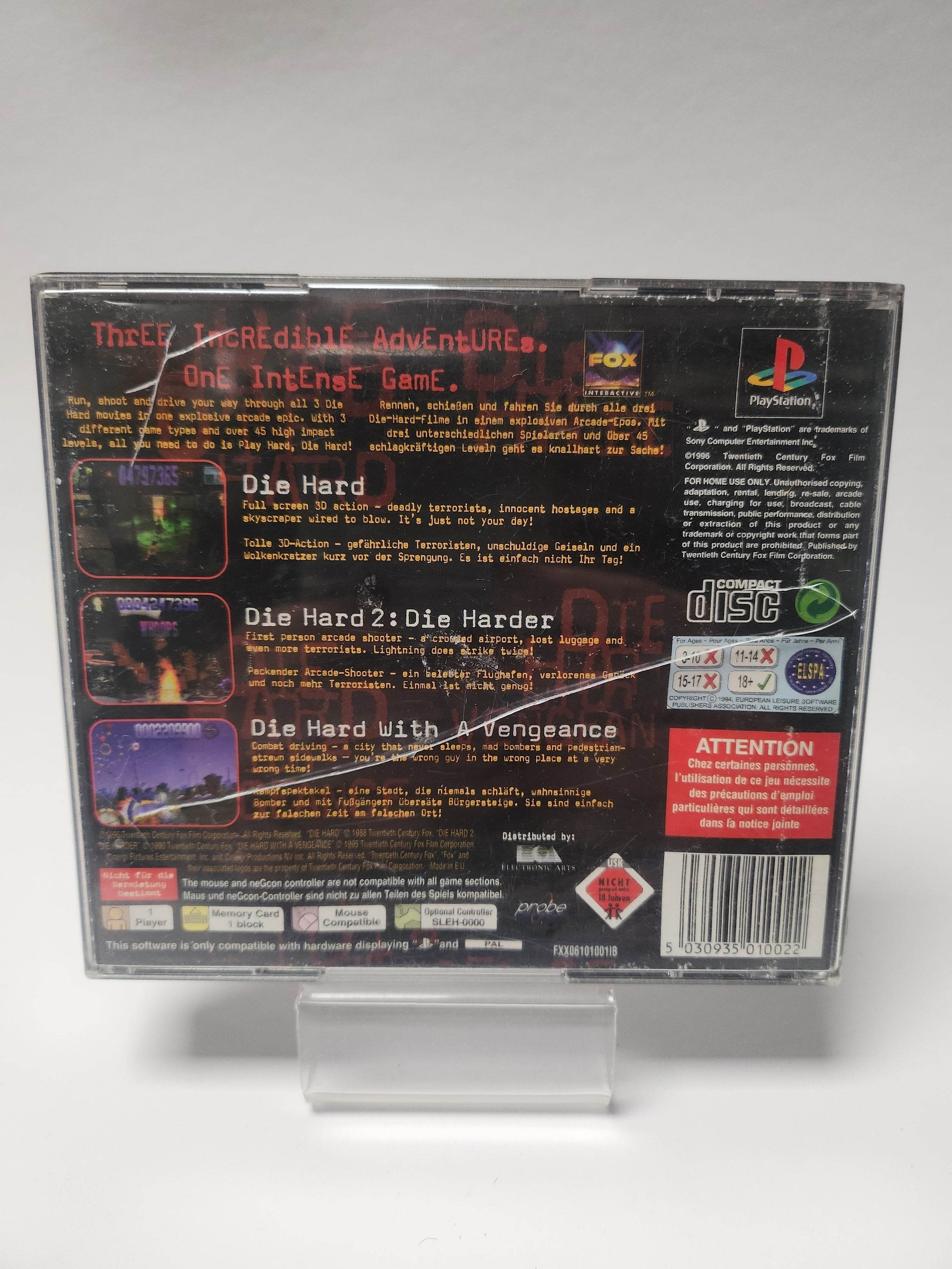 Die Hard Trilogy (No Book) PlayStation 1 - Feniks Gameshop