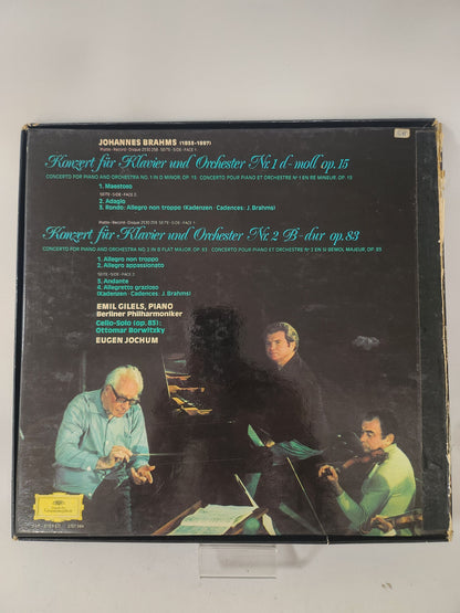 Die Klavierkonzerte: Johannes Brahms LP Vinyl - Lp Vinyl