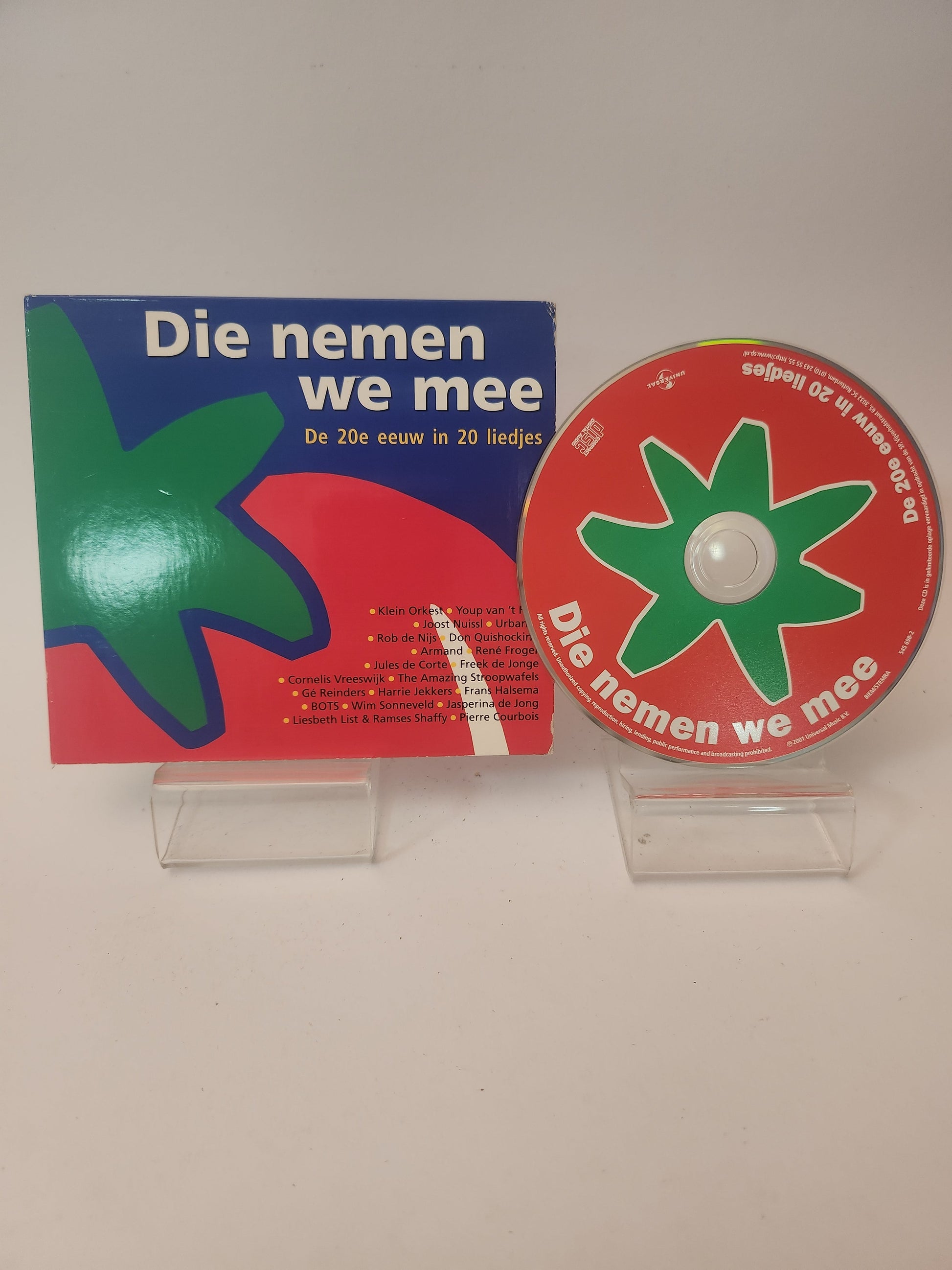 Die nemen We Mee: de 20ste Eeuw in 20 Liedjes CD - Cd