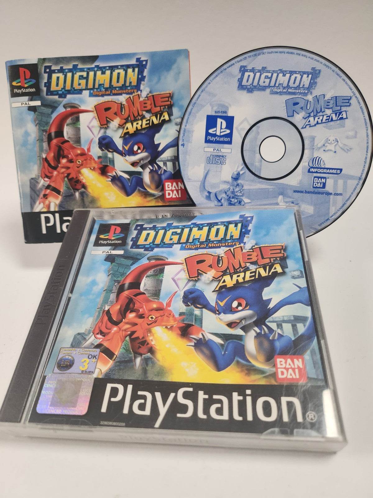 Digimon Rumble Arena Playstation 1 - Feniks Gameshop