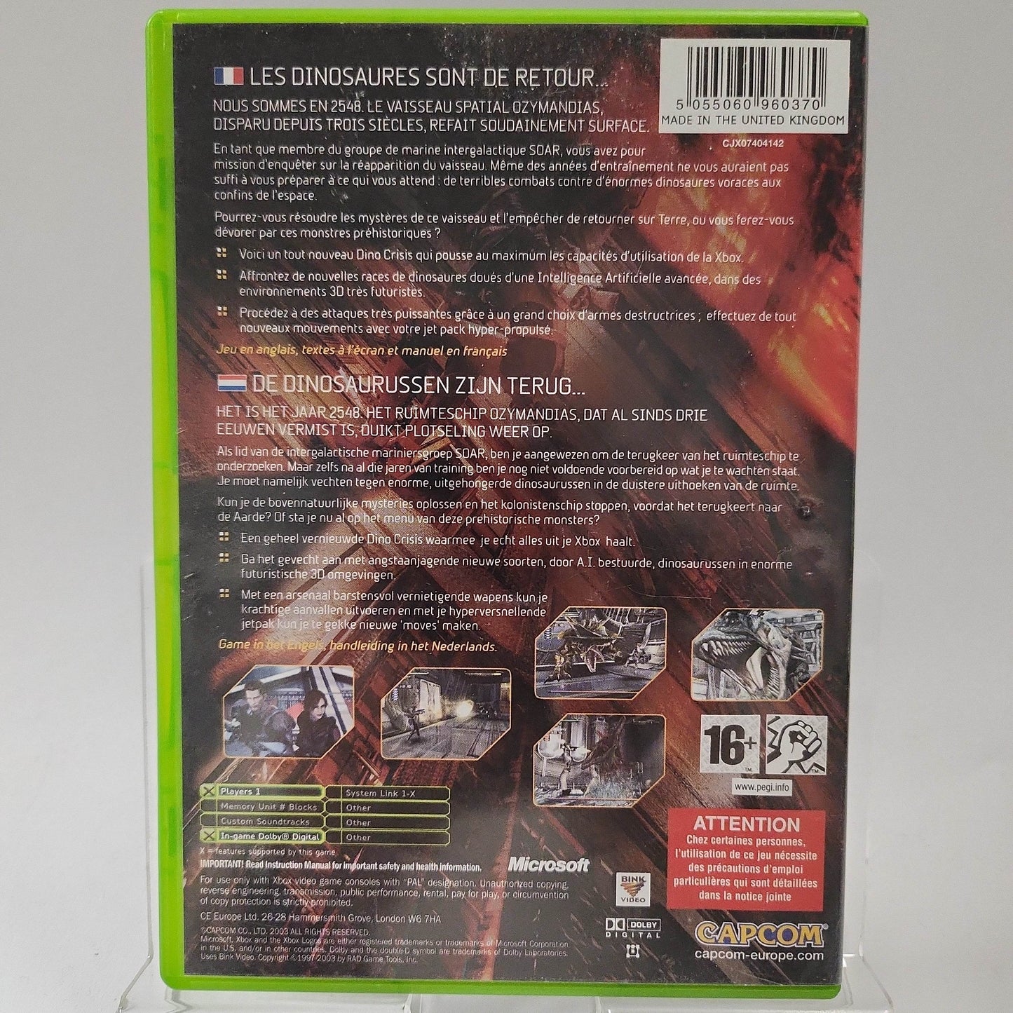 Dino Crisis 3 Xbox Original - Feniks Gameshop