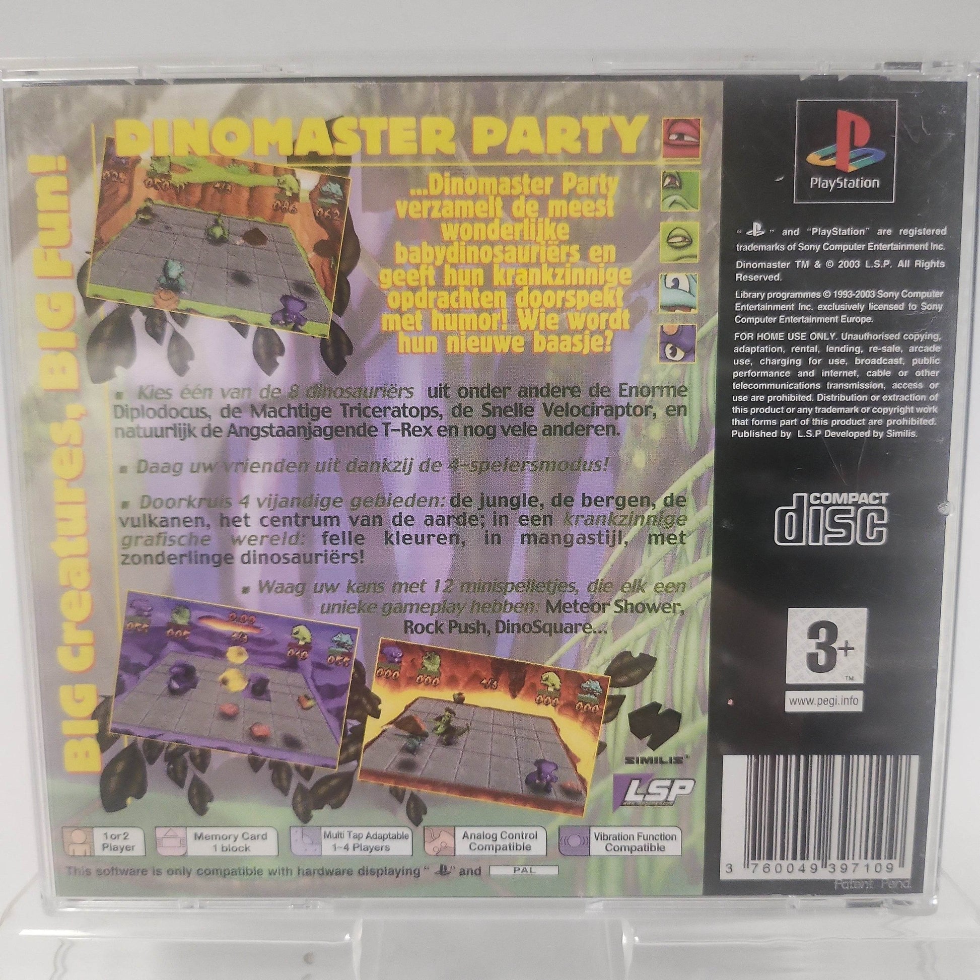 Dinomaster Party Playstation 1 - Feniks Gameshop