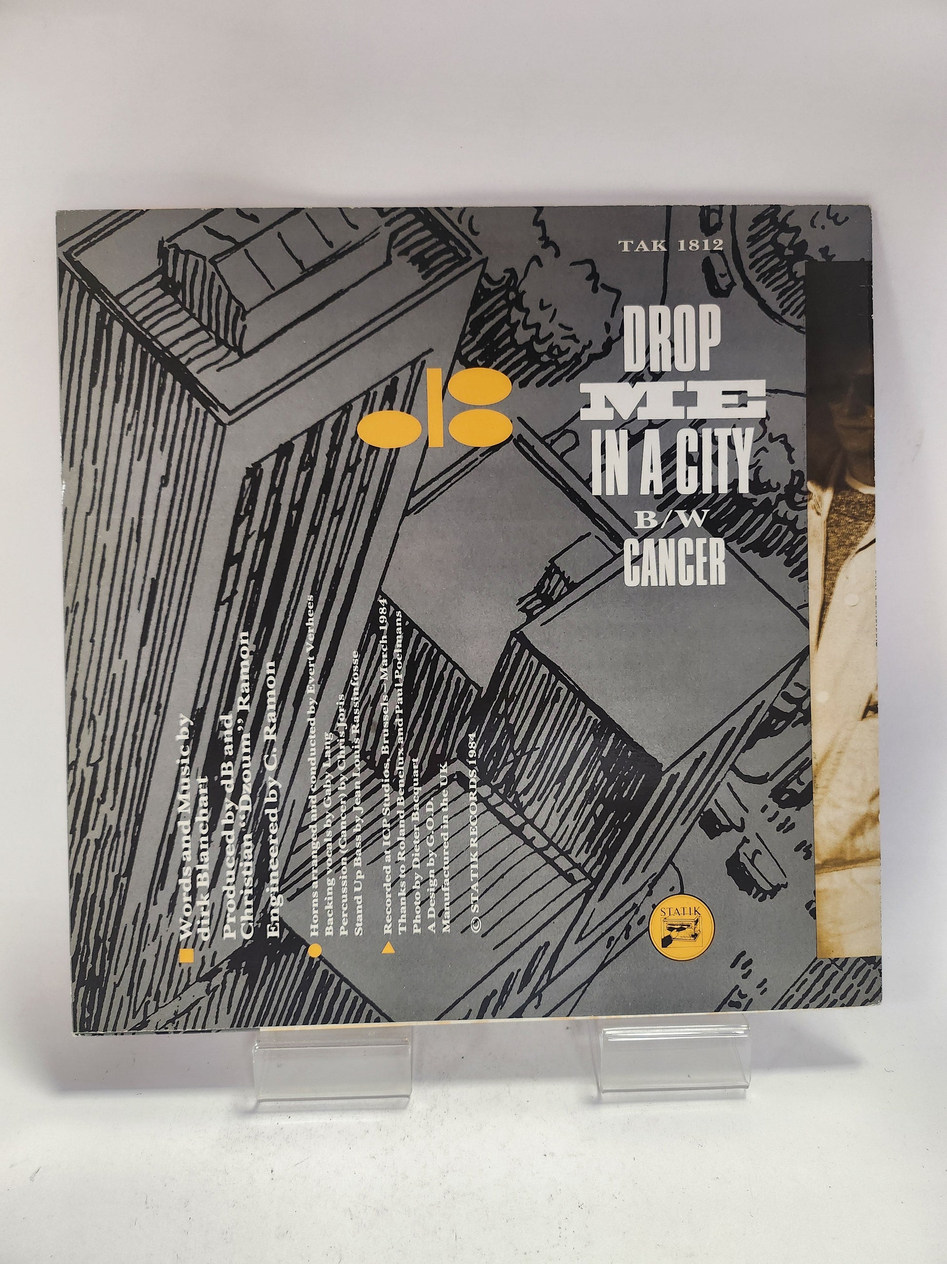 Dirk Blanchart: Drop me in a City LP Vinyl - Lp Vinyl