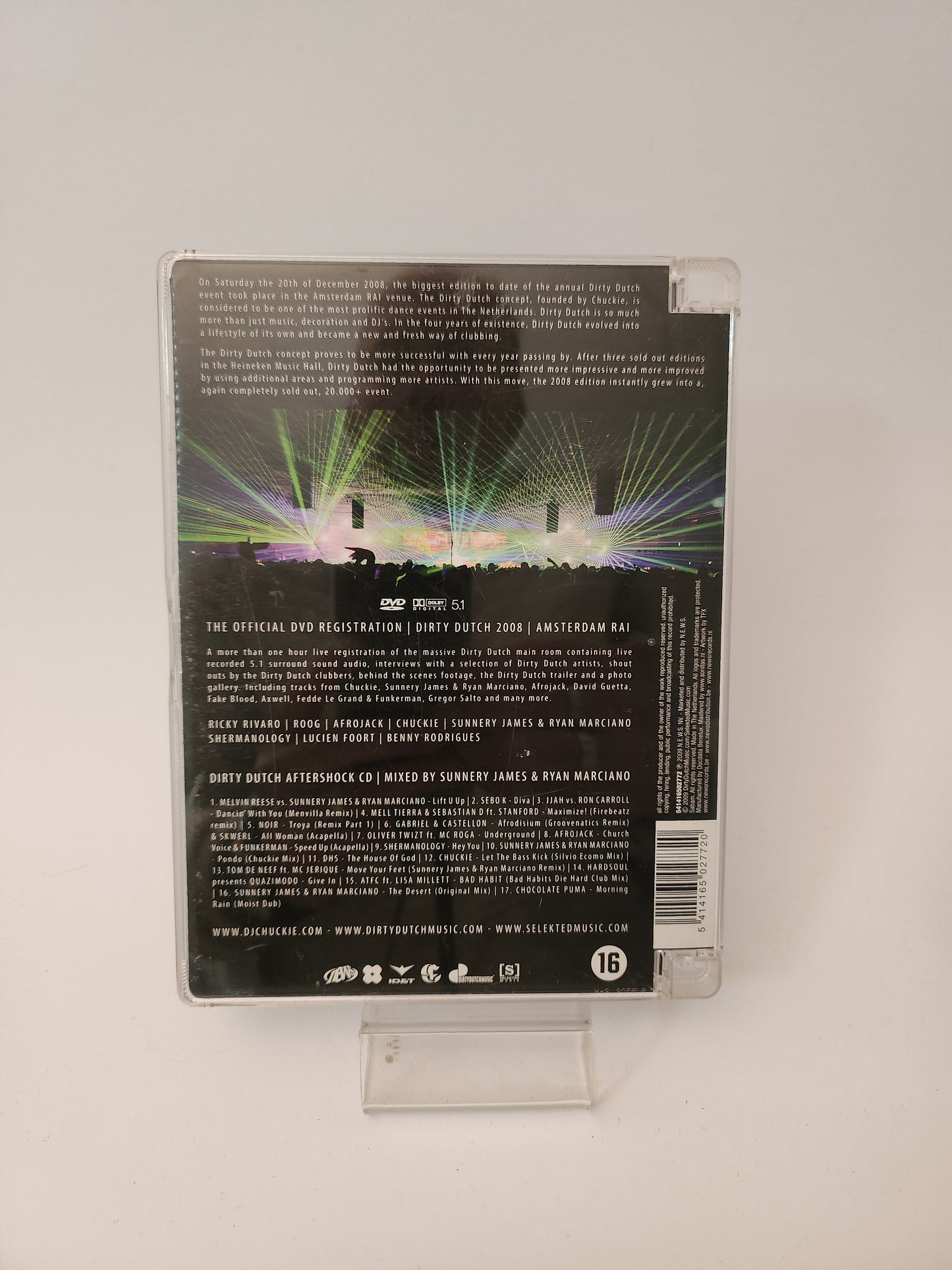 Dirty Dutch ’Aftershock’ DVD Muziek - Dvd Muziek