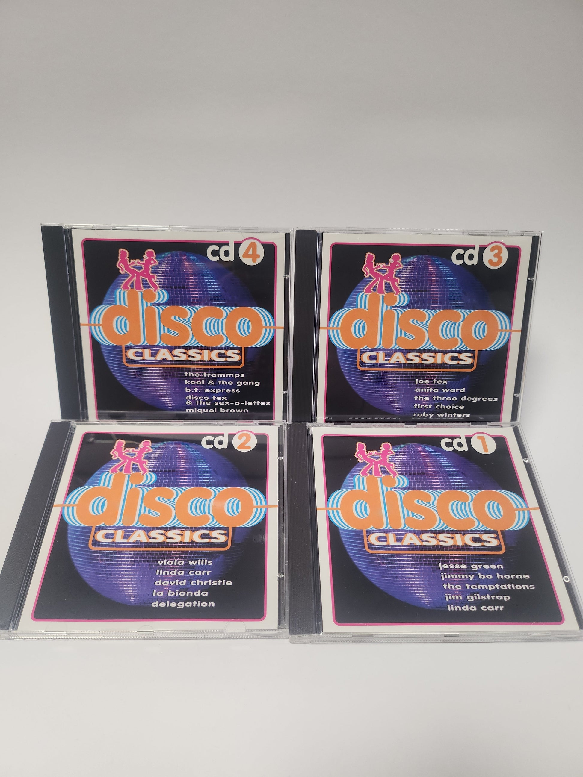 Disco Classics 4 Box CD - Cd