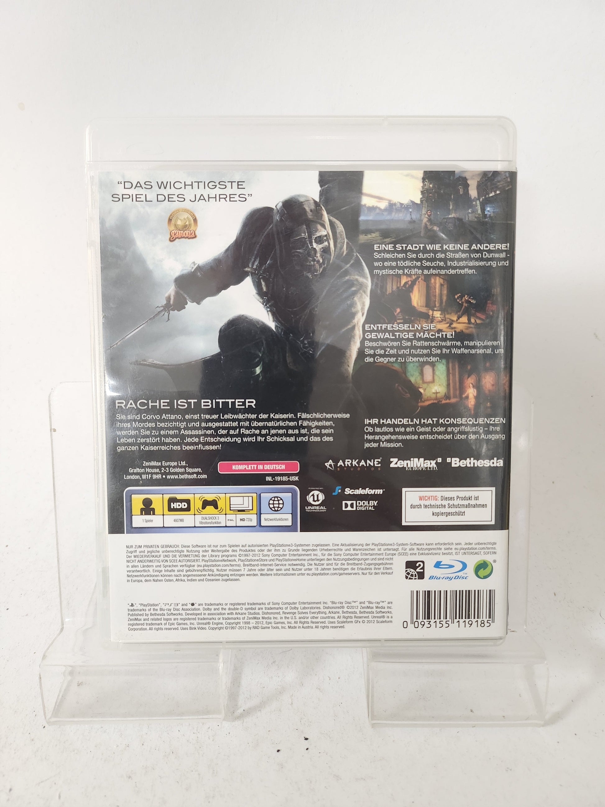 Dishonored ’die Maske des Zorns’ Playstation 3 - playstation 3 Games