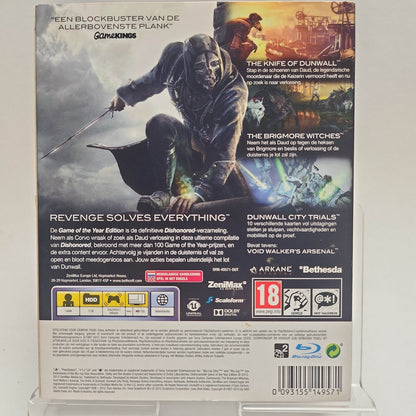 Dishonored GOTY + Slipcover Playstation 3 - Feniks Gameshop