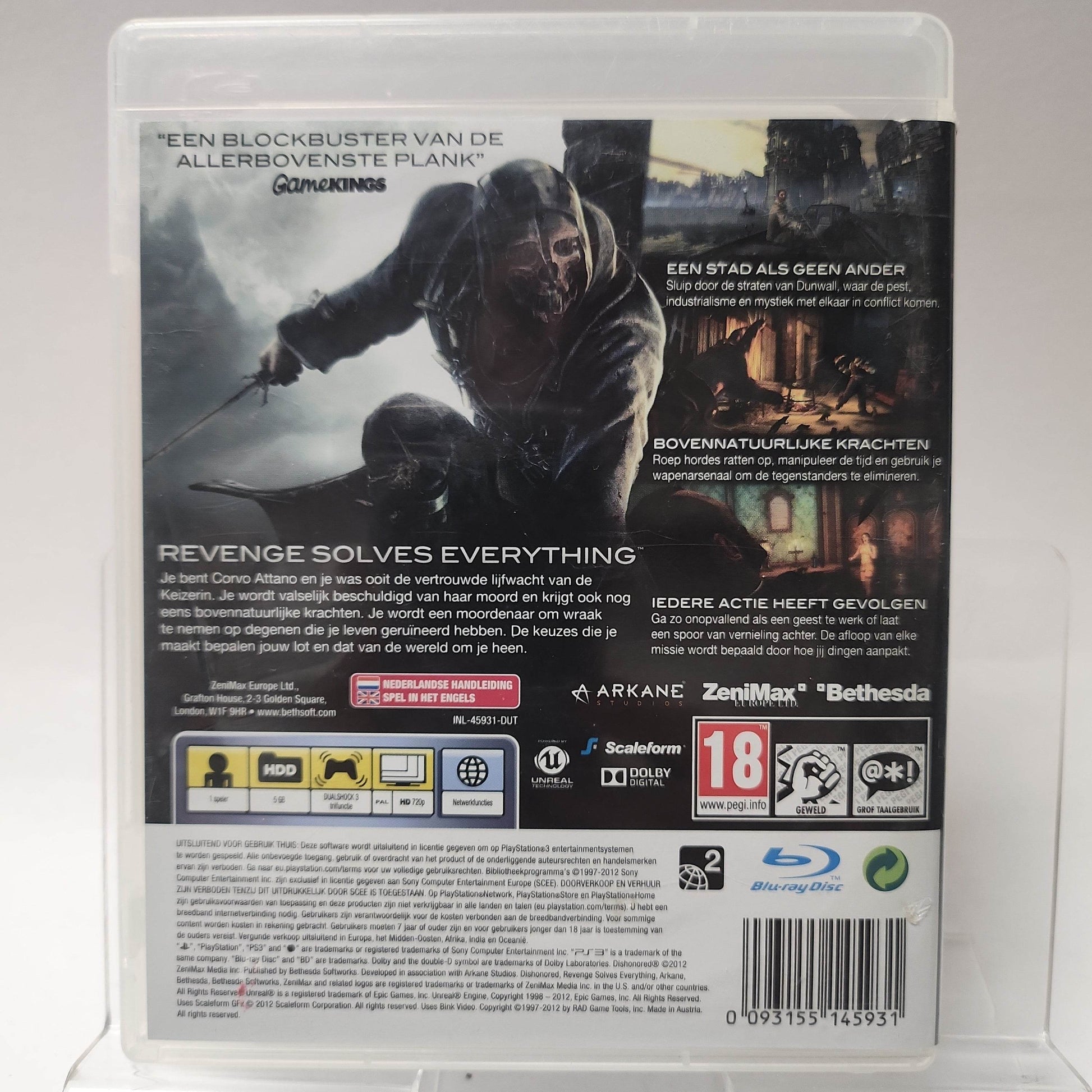 Dishonored Playstation 3 - Feniks Gameshop