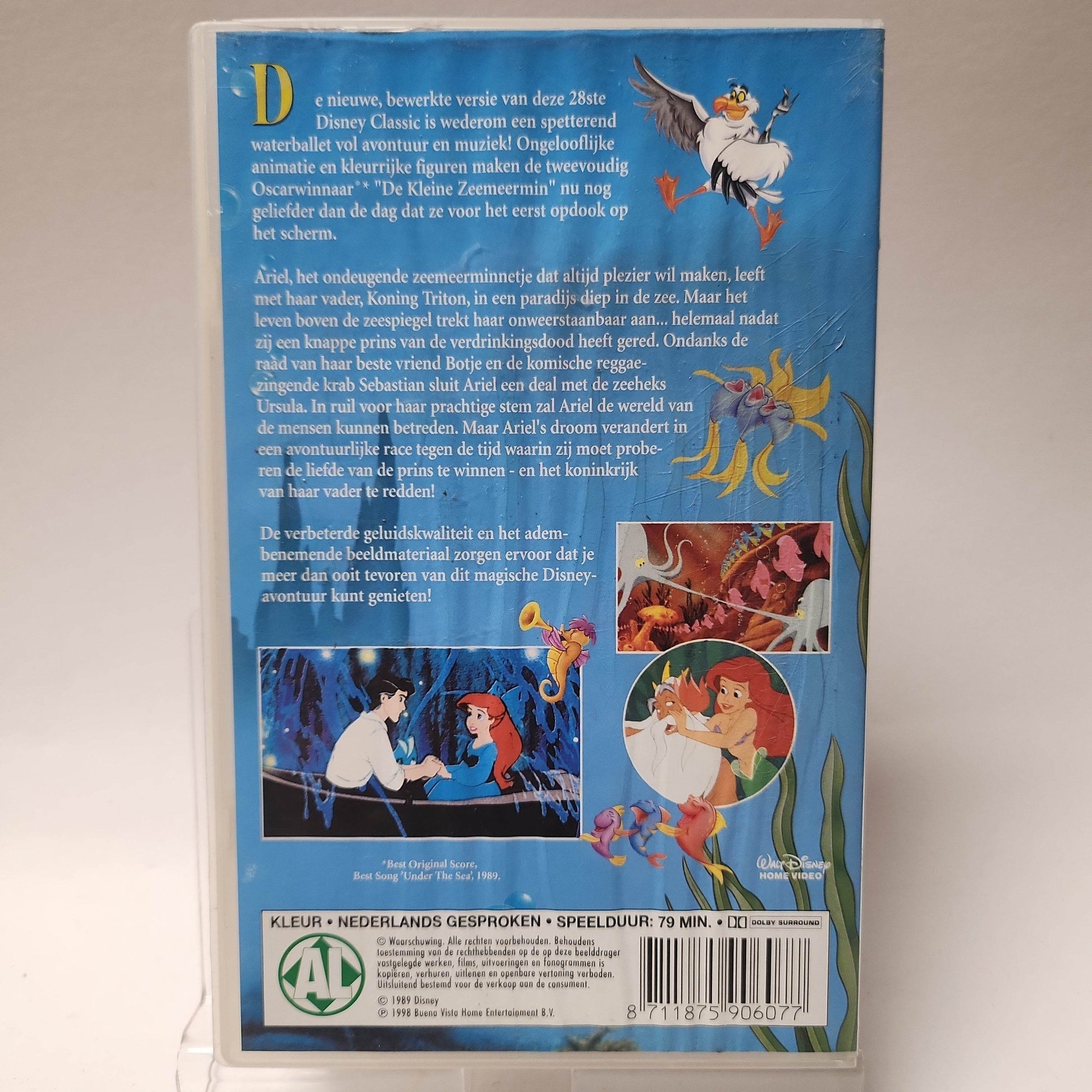 Disney de Kleine Zeemeermin VHS - Feniks Gameshop