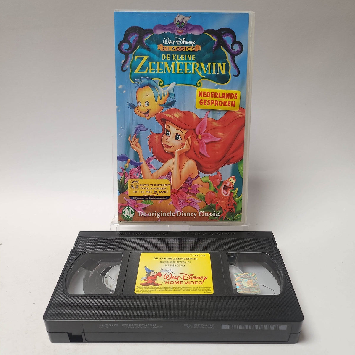 Disney de Kleine Zeemeermin VHS - Feniks Gameshop