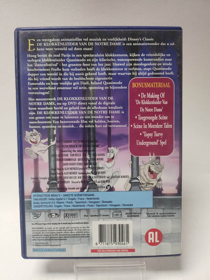 Disney de Klokkenluider van de Notre Dame DVD Kids - Feniks Gameshop