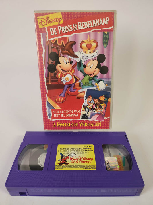Disney de Prins en de Bedelknaap & de Legende van het Sluimerdal VHS Kids - Feniks Gameshop