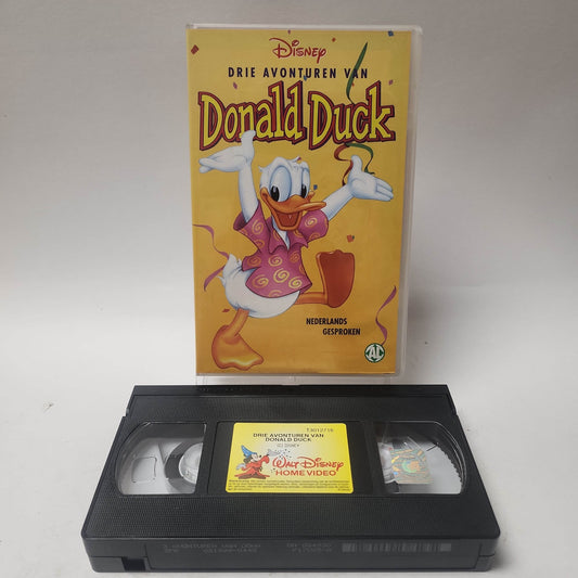Disney Drie Avonturen van Donald Duck VHS - Feniks Gameshop