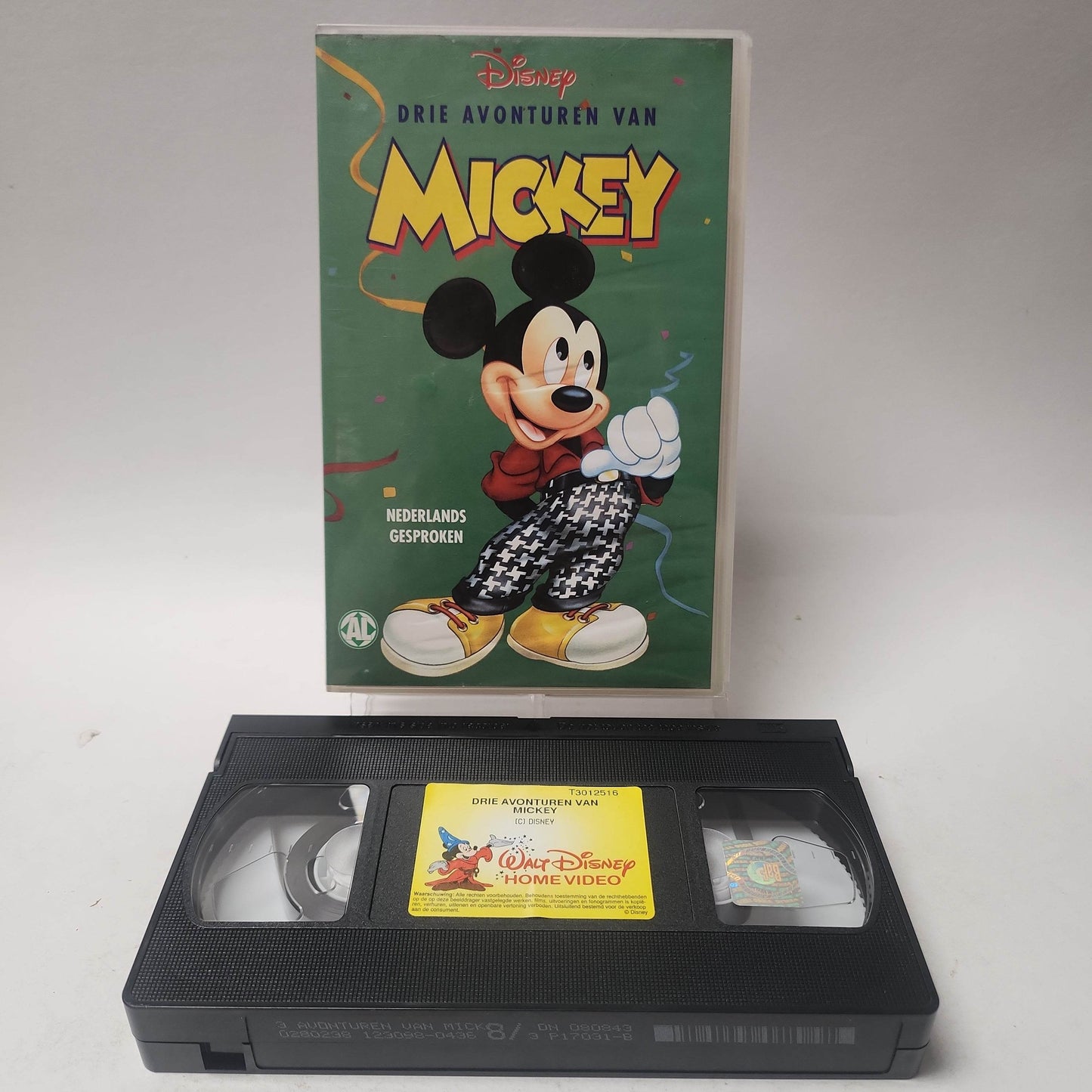 Disney Drie Avonturen van Mickey VHS - Feniks Gameshop