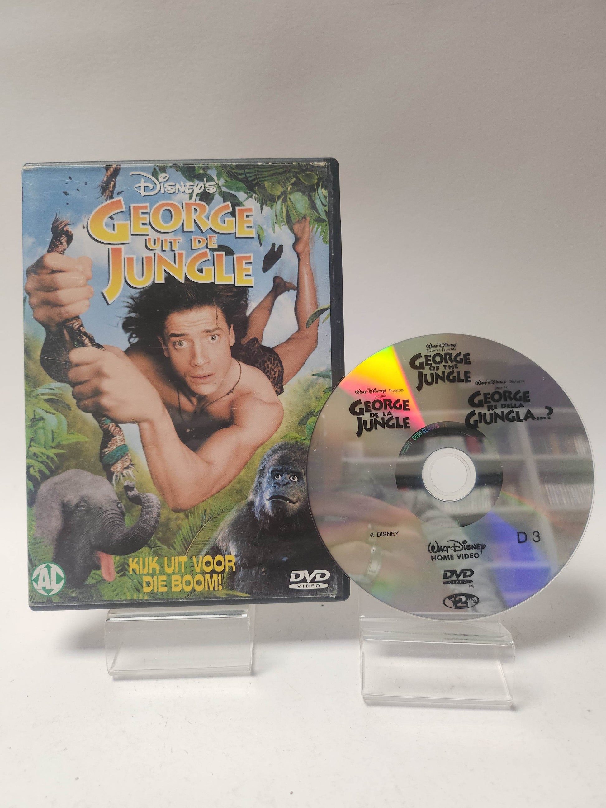 Disney George uit de Jungle DVD Kids - Feniks Gameshop
