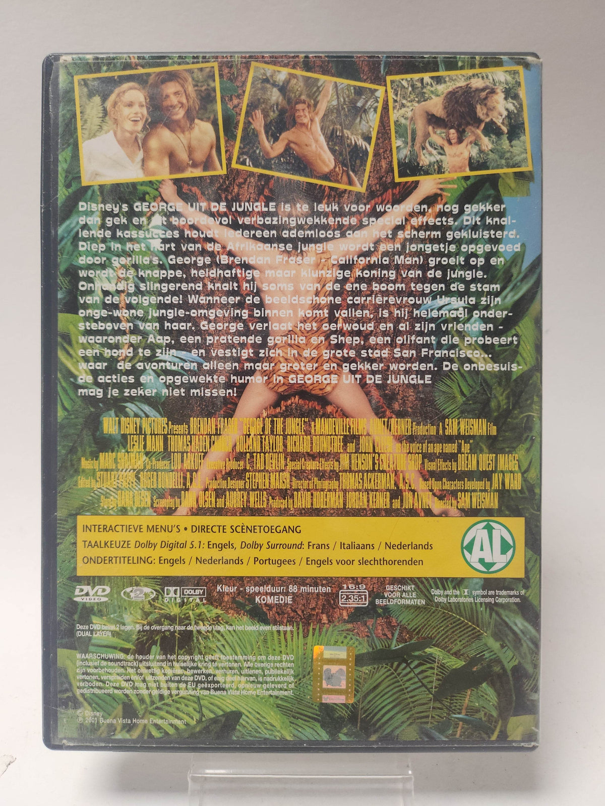 Disney George uit de Jungle DVD Kids - Feniks Gameshop