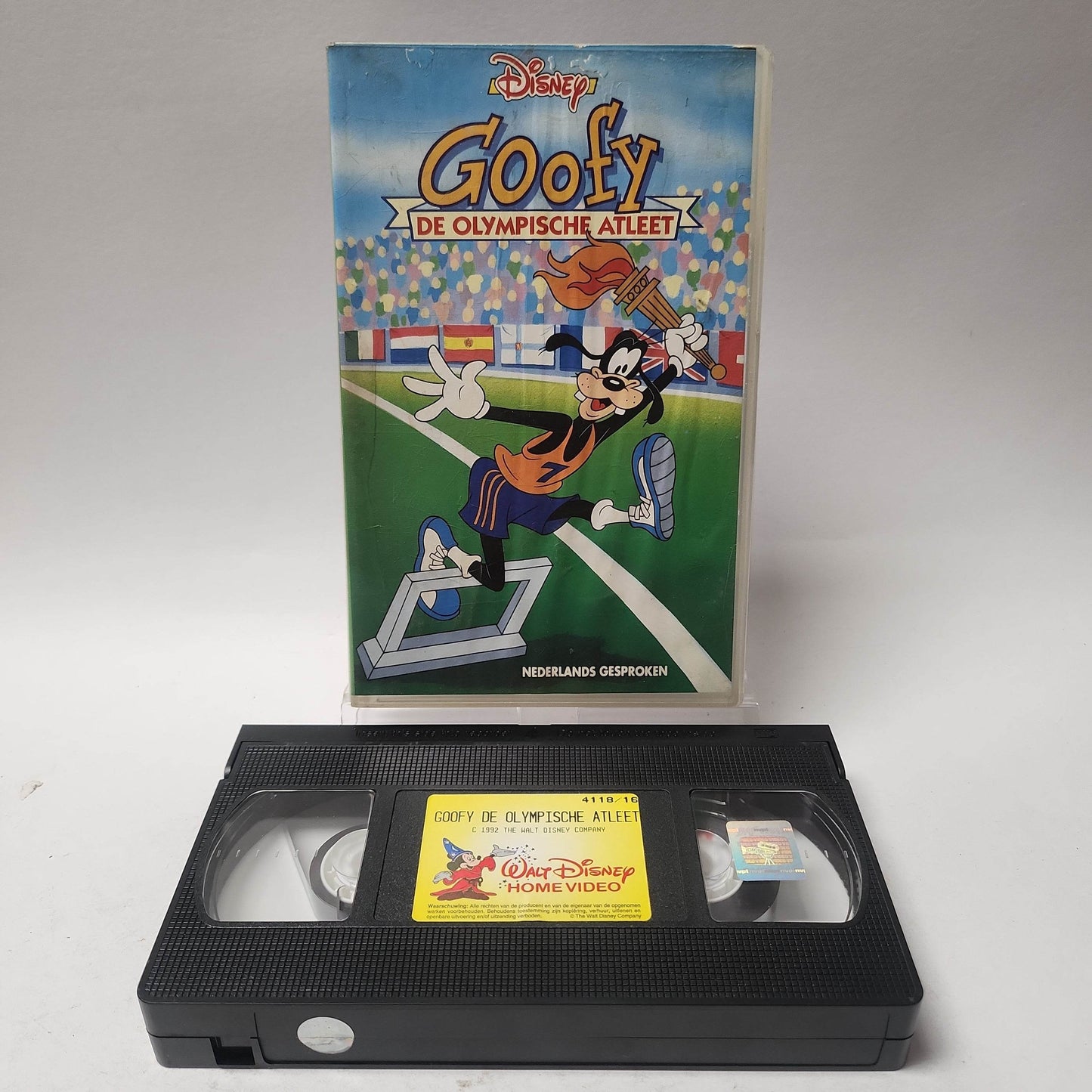 Disney Goofy de Olympische Atleet VHS - Feniks Gameshop