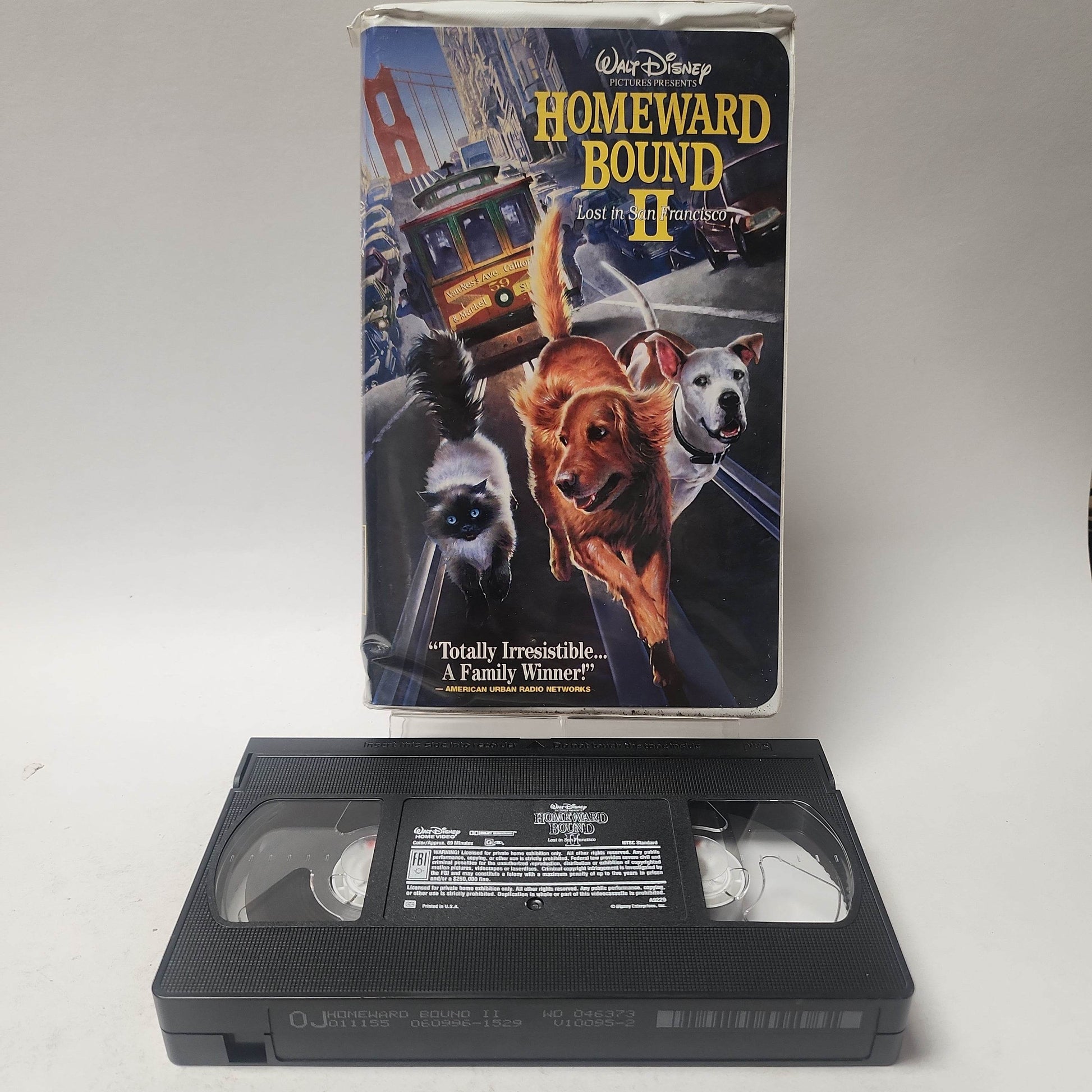 Disney Homeward Bound II Lost in San Francisco VHS - Feniks Gameshop