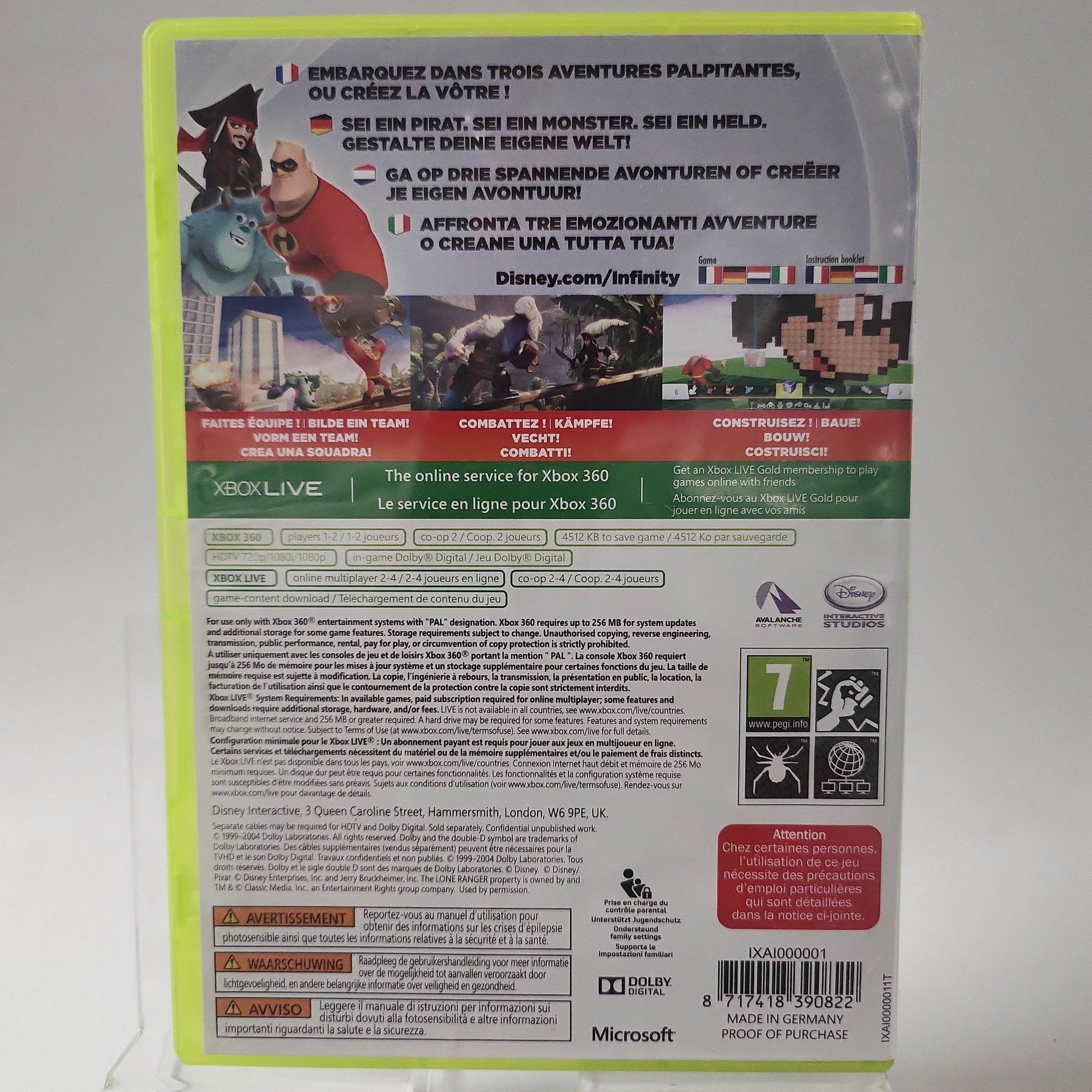 Disney Infinity 1.0 (game only) Xbox 360 - Feniks Gameshop