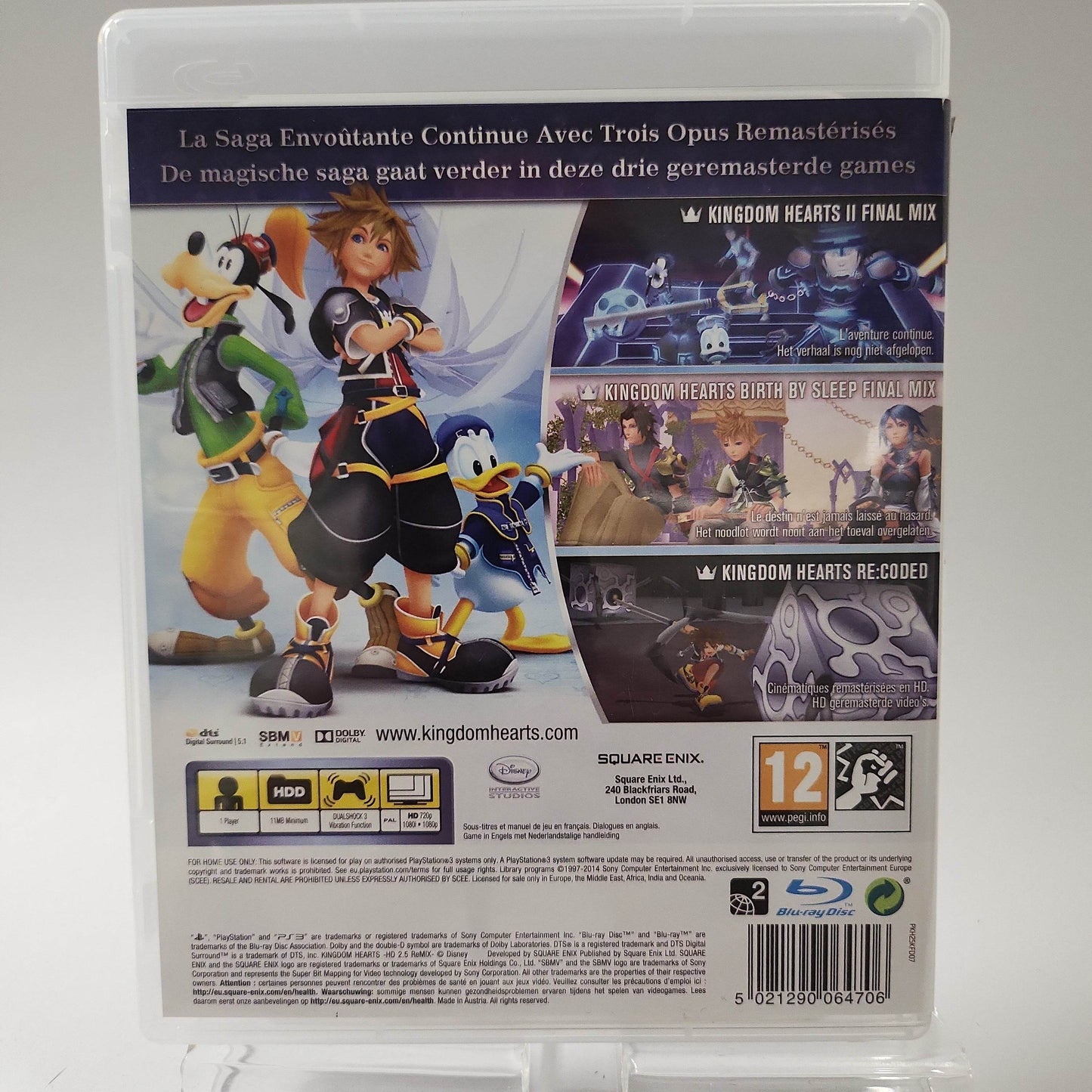 Disney Kingdom Hearts HD 2.5 Remix Playstation 3 - Feniks Gameshop