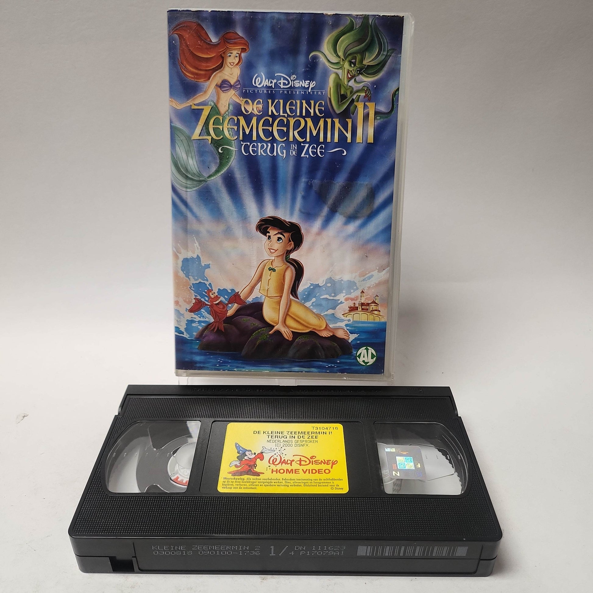 Disney Kleine Zeemeermin II Terug in de Zee VHS - Feniks Gameshop