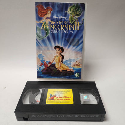 Disney Kleine Zeemeermin II Terug in de Zee VHS - Feniks Gameshop