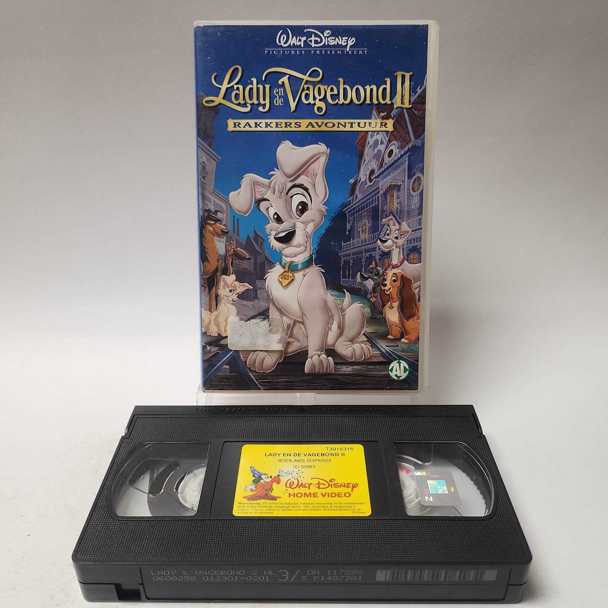 Disney Lady en de Vagebond II Rakkers Avontuur VHS - Feniks Gameshop