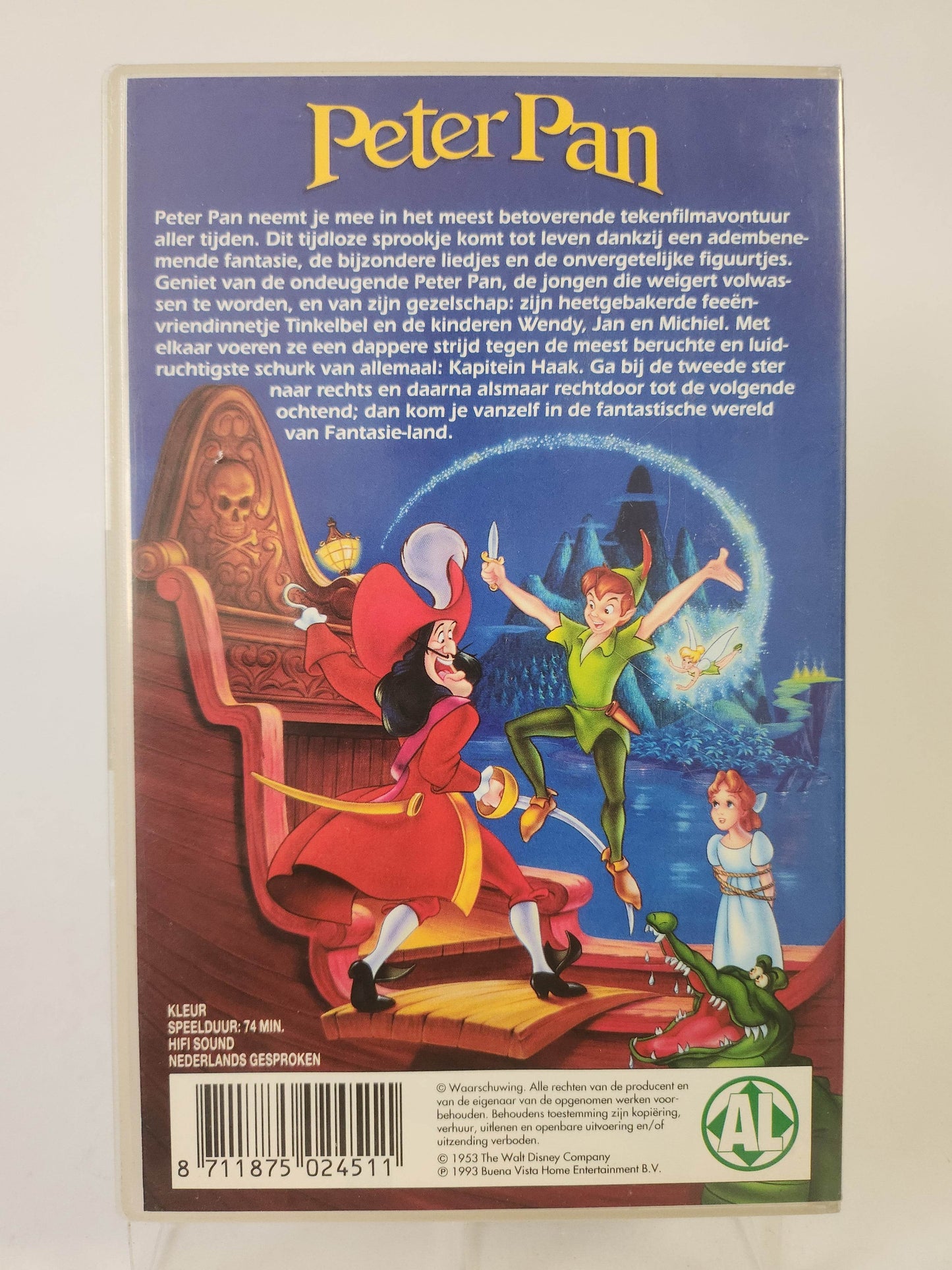 Disney Peter Pan VHS Kids - Feniks Gameshop