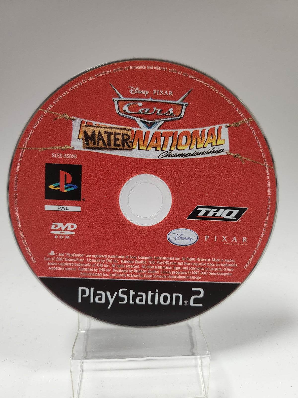 Disney Pixar Cars MaterNational Championship (disc only) Playstation 2 - Feniks Gameshop