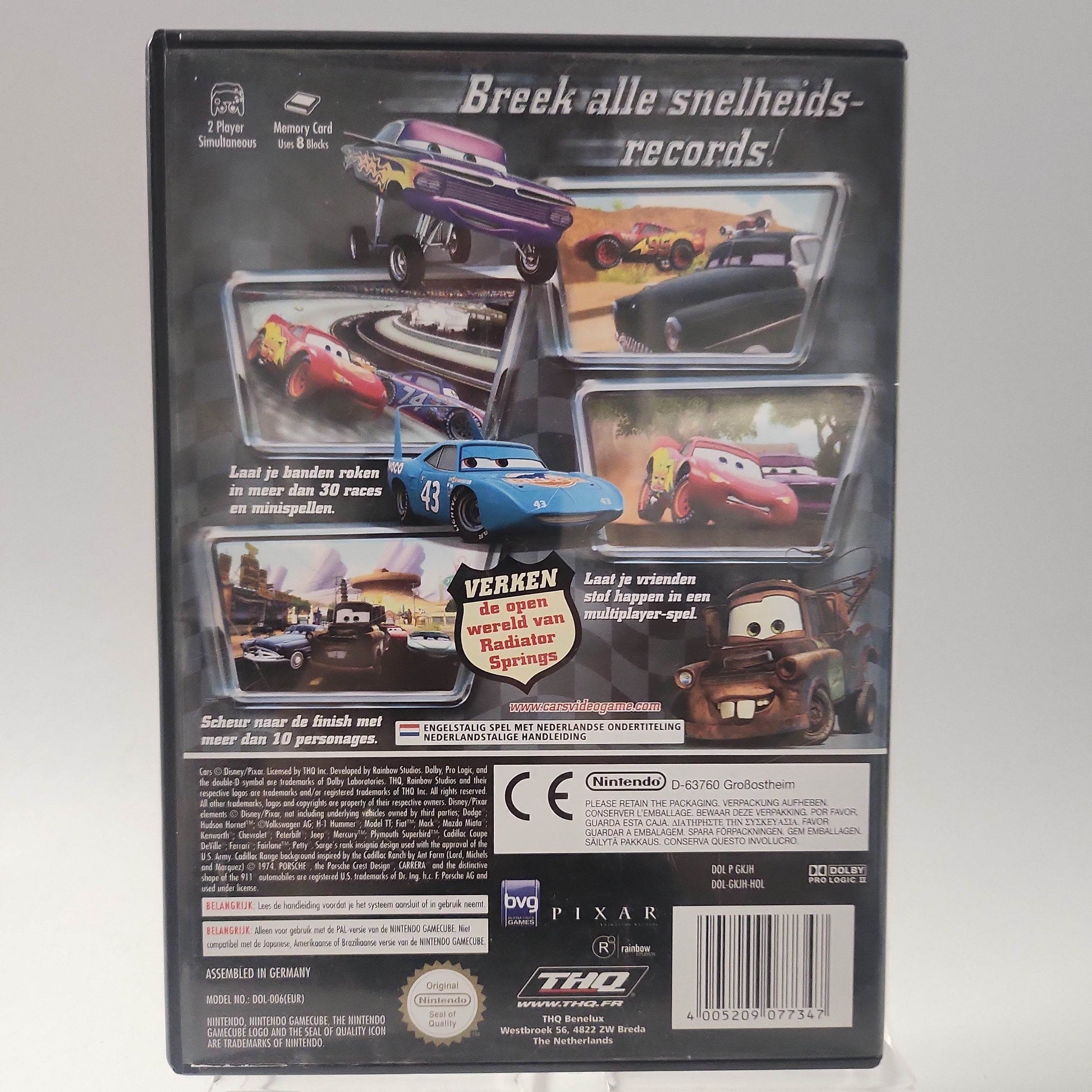 Disney Pixar Cars Nintendo Gamecube - Feniks Gameshop